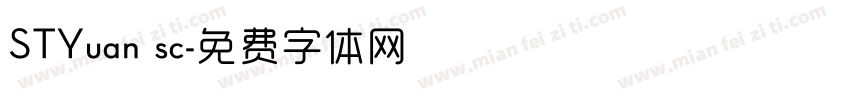 STYuan sc字体转换
